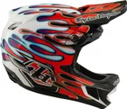 Prilba TLD D4 Composite MIPS Overspray White / Red