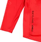 Dres s dlhým rukávom TLD Skyline Chill Scattered Fire Orange
