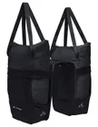 Vaude dvojitá taška na nosič TwinShopper, black