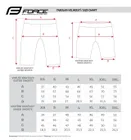 FORCE nohavice krátke BLADE MTB s odnímateľnou vložkou, červené veľ.: XS